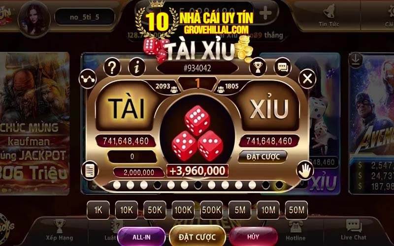 1 tai xiu online Tài xỉu Online